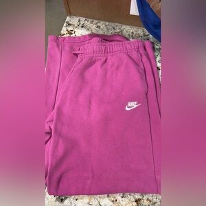 Nike wide leg sweatpants